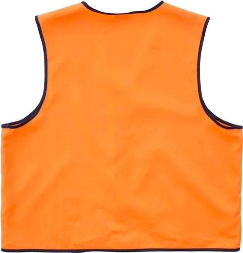 ALLEN DELUXE HUNTING VEST - ORANGE X-LARGE 2 FRONT POCKETS - Image 2