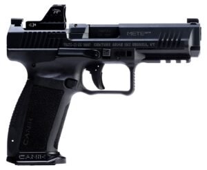 CANIK METE SFT Pistol - Black | 9mm | 4.46" Barrel | 1 - 20rd & 1 - 18rd Mag | Full Accessory Kit | Includes MeCanik MO1 Optic
