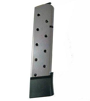 Kimber Magazine 1911 Magazine .45 ACP Pistol Full-Length Grip Stainless Steel 10/rd