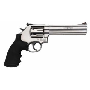 Smith & Wesson L-Frame Model 686 Plus Handgun .357 Mag 7rd Capacity 6" Barrel Silver with Black Grip