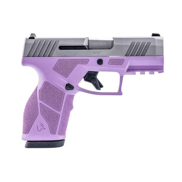 Taurus GX2 Handgun 9mm Luger 10rd Magazines (2) 3.38" Barrel Light Purple Frame/Stainless Slide