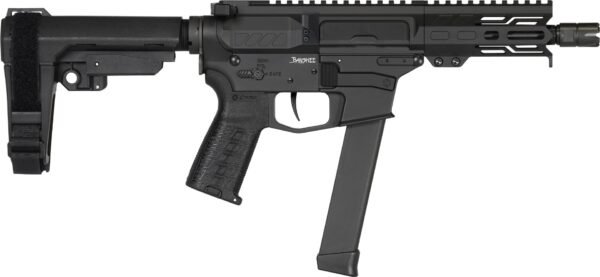 CMMG Banshee MkGs Pistol - Black | 9mm | 5" Barrel | 4" M-LOK Handguard | SBA3 Arm Brace