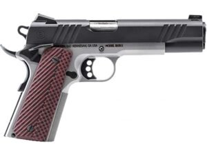 Bersa B1911 Pistol - Black | .45 ACP | 5" Barrel | 8rd | Stainless Frame | Rosewood Grips