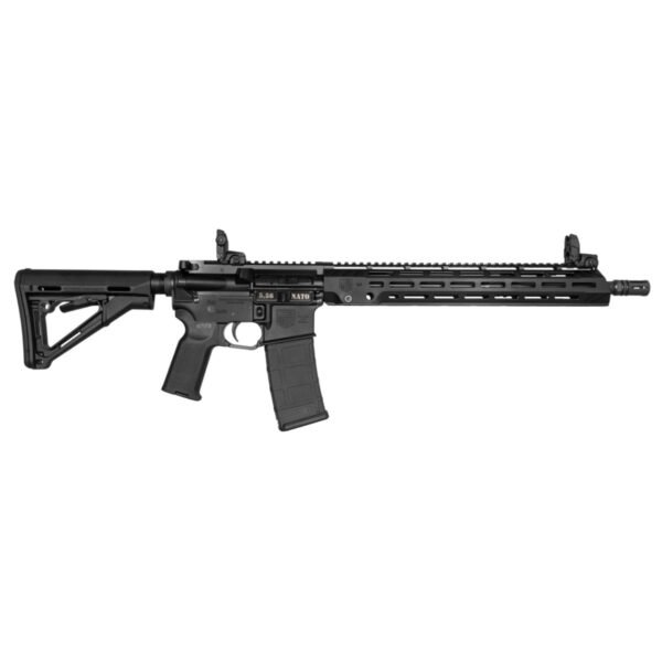 Diamondback DB15 AR Rifle - Black | 5.56NATO | 16" KAC Barrel | 15" M-LOK Handguard | MBUS Sights