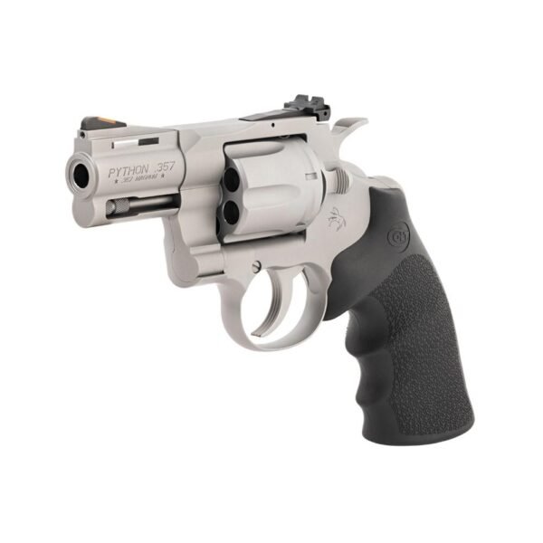 Colt Python 357 Handgun .357 Mag 6rd Capacity 3" Barrel Matte Stainless with Black Hogue Grips