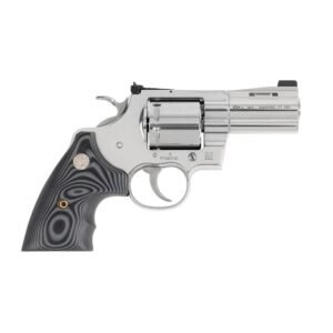 Colt Python Combat Elite Handgun .357 Magnum 6rd Capacity 3" Barrel Stainless Steel with Black Grips