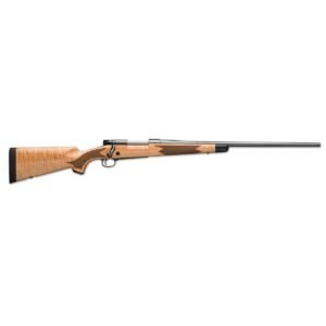 Winchester Model 70 Super Grade Maple 6.8 Western Rifle 3rd Magazine 24" Barrel Wood