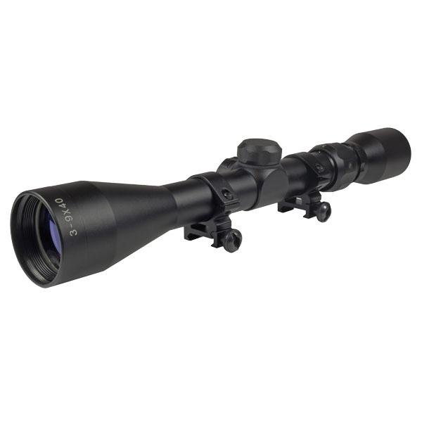 Truglo Buckline Rifle Scope - 3-9x40mm BDC Reticle Black Matte