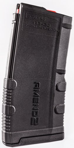 AMEND2 AR-15 MAGAZINE 5.56X45 - 20RD POLYMER BLACK