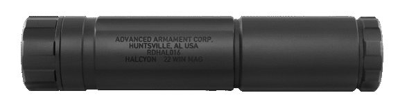 AAC (ADVANCED ARMAMENT) HALCYON 22LR 1/2x28 SILENCER