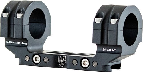 MPA SCOPE MOUNT BA 1-PC 30MM - 1.060" 0 MOA BLACK