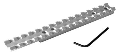 EGW SCOPE BASE RUGER 10-22 - PICATINNY RAIL SILVER