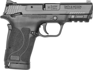 S&W SHIELD EZ 30 SUPER CARRY - BLACKENED SS/BLK THUMB SAFETY