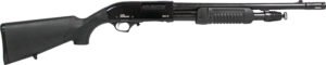 IVER JOHNSON PUMP 12GA 3" 18" - MUZZLE BRAKE BLUED SYNTHETIC