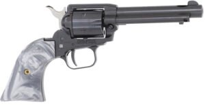 HERITAGE 22LR 4.75" FS BLUED - GRAY PEARL GRIPS