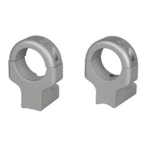 DNZ  Game Reaper 2     2-Piece Ringmount (2 screws) - 1" High Silver Fits Howa 1500 Mossberg 100ATR 4X4 MVP Weatherby Vanguard Remington 7007217227