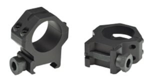 Weaver 4-Hole Tactical Picatinny Aluminum Scope Rings - Matte - 30mm Low
