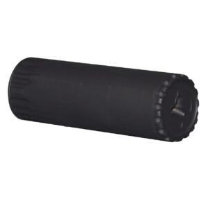 YHM Turbo K-RB 5.56mm QD Suppressor with Muzzle Brake 5.56mm Stainless Steel/Cobalt 6 Black 1/2x28
