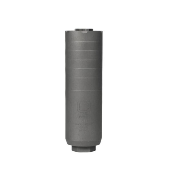 Q Jumbo Shrimp Quick Attach Suppressor 6.5 Creedmoor Titanium 5/8x24  5.7" Length Bead Blast Finish