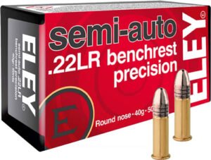 ELEY PRECISION 22LR 40GR SEMI - AUTO BENCHREST 50RD 100BX/CS