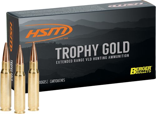 HSM TROPHY GOLD 30-06 185GR - BERGER VLD 20RD 20BX/CS