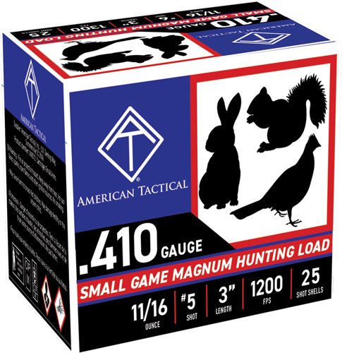 ATI GAME LOAD 410 3" 11/16OZ - #5 1150FPS 250RD CASE LOT