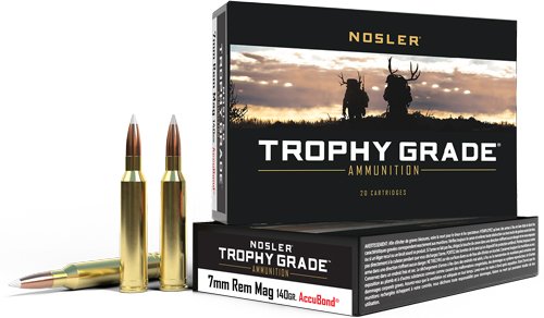 NOSLER TROPHY GRADE 7MM REM - MAG 140GR ACCUBOND 20RD 10BX/