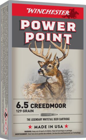 WINCHESTER POWER POINT 6.5 CM - 129GR JSP 20RD 10BX/CS
