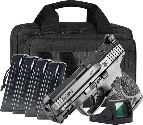 S&W M&P9 M2.0 COMPACT 9MM 3.6" - 5-15RD MAGS RFX11 SIGHT BUNDLE