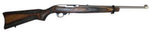 RUGER 10/22 CARB 22LR SS/BLK/BRN LAM