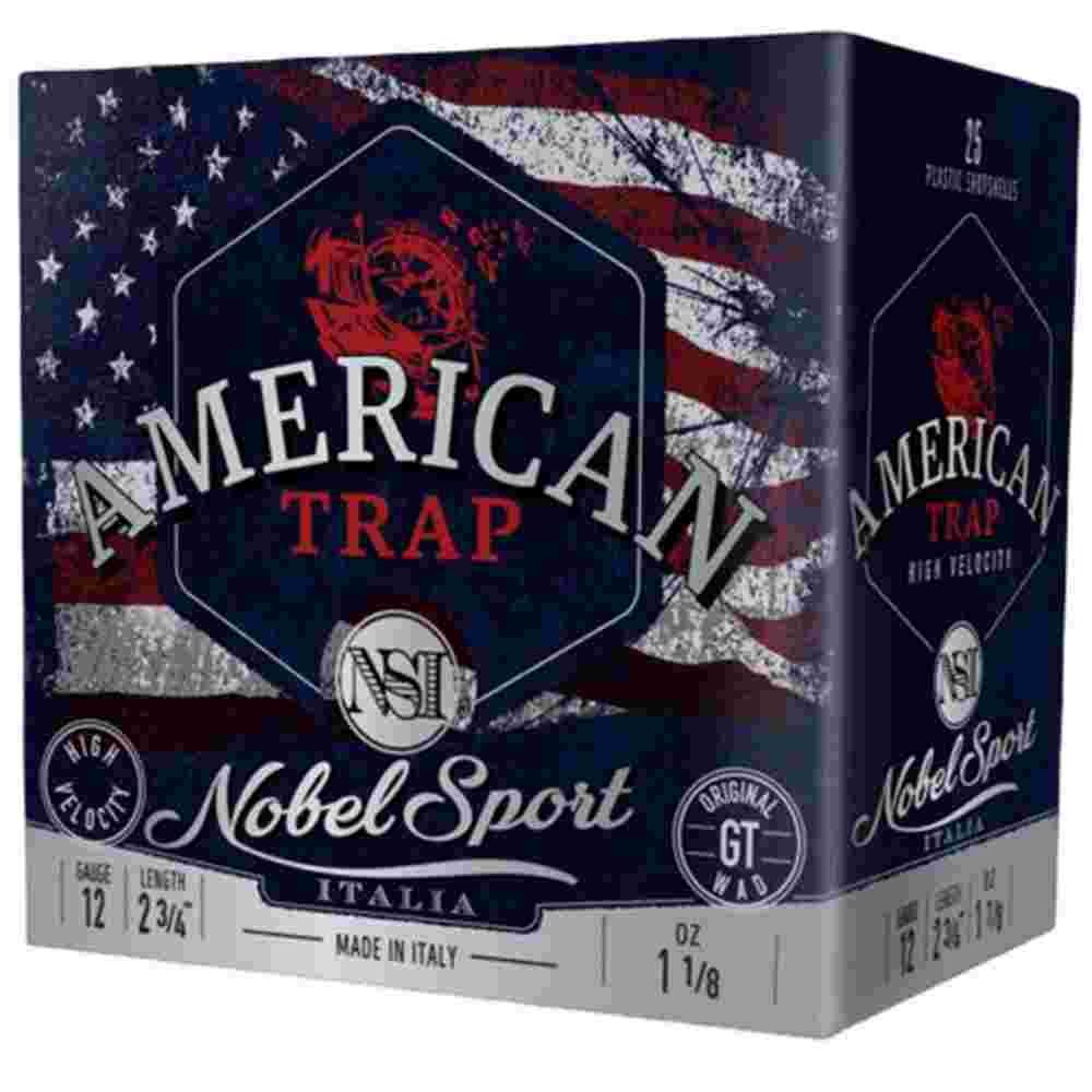 Noble NSI Target Nobel Speed Shotshell 12 ga 2-3/4" 1-1/8 oz 1300 fps #7.5 25/ct