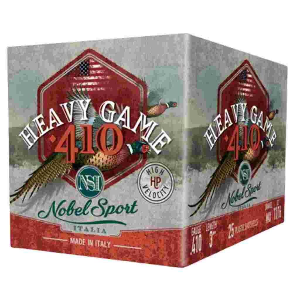 Nobel Sport 410 M Shotshells .410 ga 3" 11/16 oz 1145 fps #9 25/ct