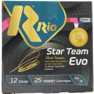 Rio Star Team EVO Shotshells 12ga 2-3/4" 1oz #8 1280 fps 25/ct