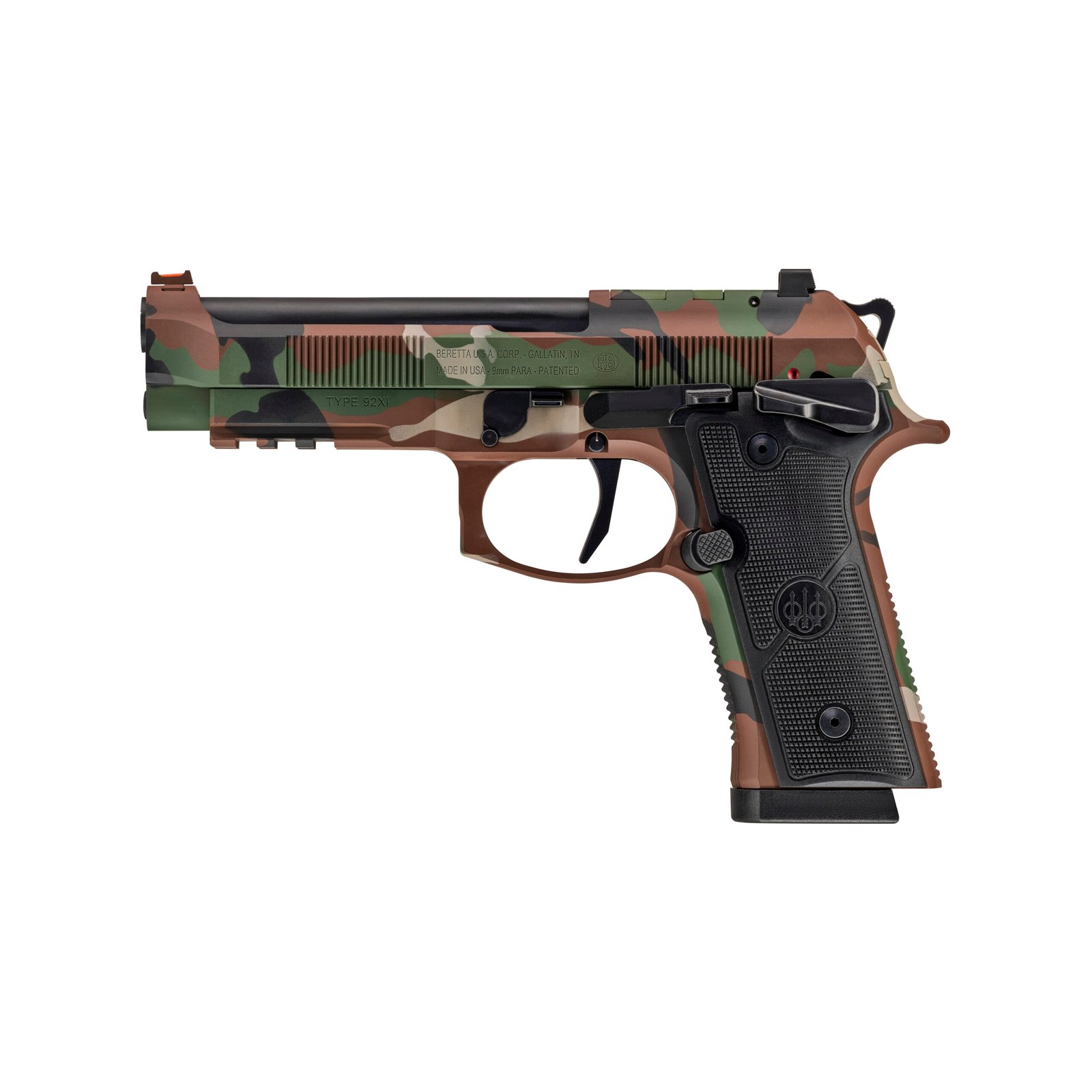 BERETTA 92XI FS 9MM BDU CAM 4.7" 10+1#