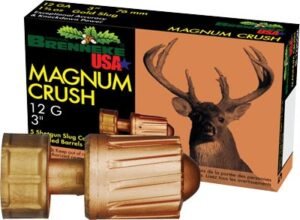 BRENNEKE USA MAGNUM CRUSH 12GA - 3" 1-1/2OZ SLUG 5RD 50BX/CS