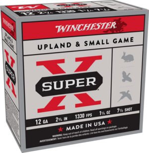 WINCHESTER SUPER-X 12GA 2.75" - 1-1/4OZ #7.5 25RD 10BX/CS