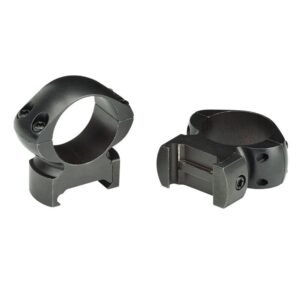 Weaver 2-Piece Grand Slam Steel Top Mount Scope Rings 30mm Medium - Matte Black