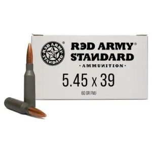 Century Arms Red Army Standard Rifle Ammunition 5.45x39 60gr FMJ Lead Core 30/ct