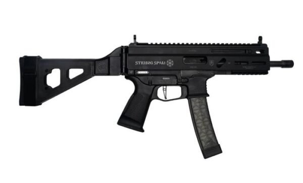 GRAND POWER STRIBOG SP9A1 9MM - 8" BBL 30 RD MAG W/ BRACE BLK