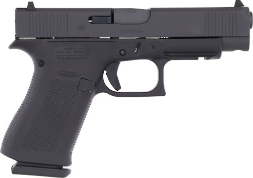 GLOCK 48 9MM LUGER FS 10-SHOT - W/ FRONT RAIL BLACK POLYMER..