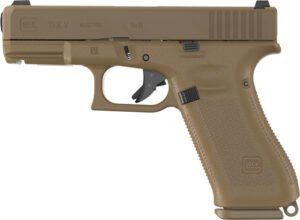 GLOCK 19X V NIGHT SIGHTS - 10-SHOT FDE