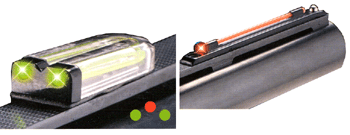 TRUGLO SIGHT SET GOBBLE-DOT - FOR ALL VENT RIBS RED/GREEN