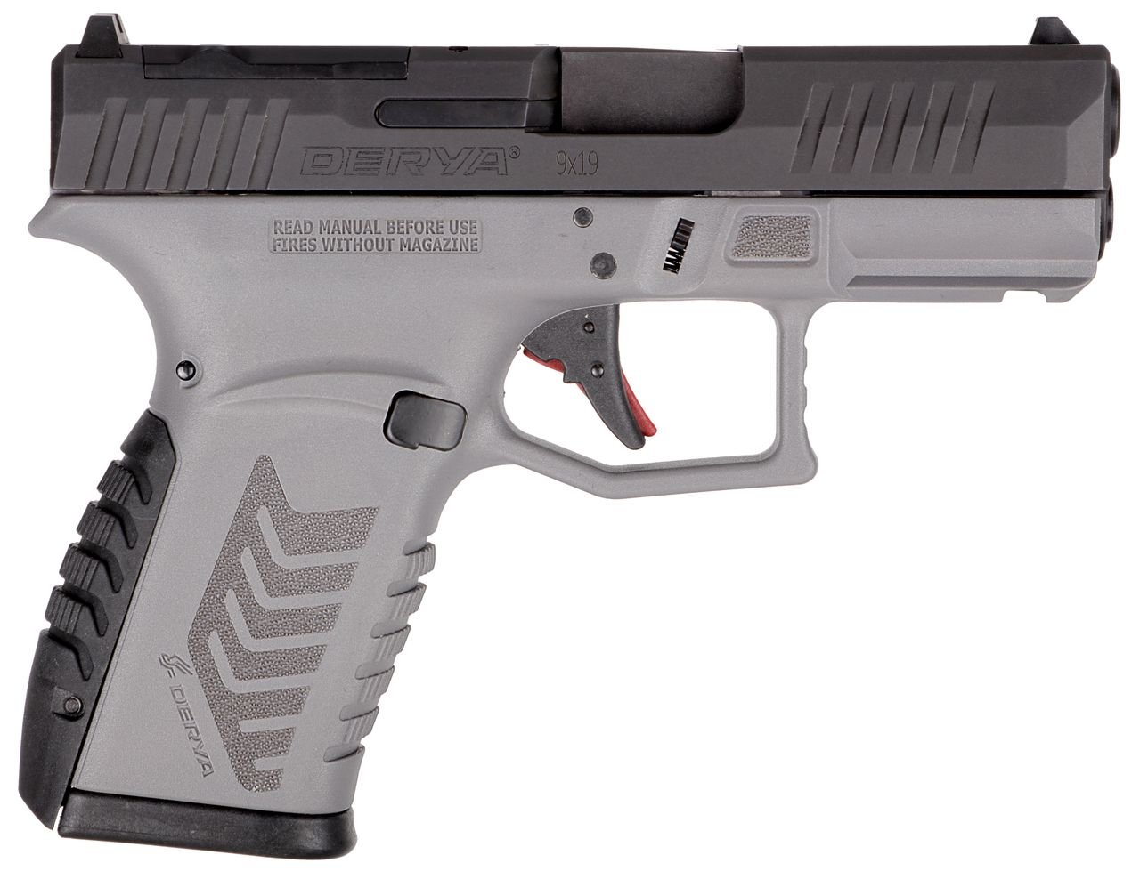 DERYA ARMS DY9Z 9MM GREY/BLK 15+1 OR - Derya Arms