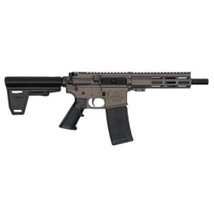 GLFA 223 Wylde Braced Pistol .223 Wylde 30rd Magazine 7.5" Nitride Barrel Tungsten Finish