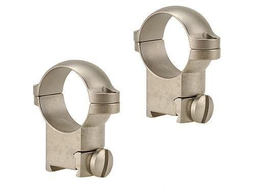 Leupold 2-Piece Solid Steel Ringmounts - Sako 1" High Silver