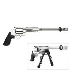 S&W PC M460XVR Handgun .460 S&W Mag 5rd Capacity 14" Barrel Satin Stainless Finish with Bipod