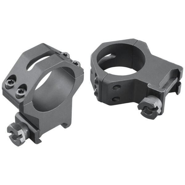 Weaver 4-Hole Tactical Picatinny Aluminum Scope Rings 30mm X-High Matte