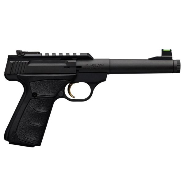 Browning Buck Mark Plus Camper UFX Suppressor Ready Handgun .22 LR 10rd Magazine 6" 1/2-28 Threaded Barrel Black