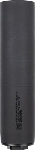 CMMG ZEROED 46 40S&W 10MM   45 - ACP SUPPRESSOR BLACK 6.5"