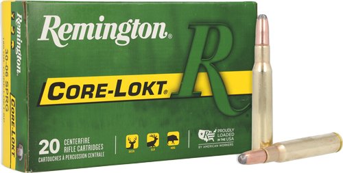 REMINGTON 30-06 180GR - CORE-LOKT SP 20RD 10BX/CS